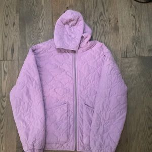 Purple zipup, barley worn, washed out purple color